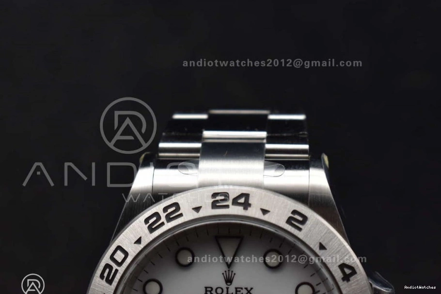 1:1 Explorer SS II Clean Best 42mm Bracelet 226570 Edition 904L on 845 Dial DD3285 CHS White ComfortFit 0325